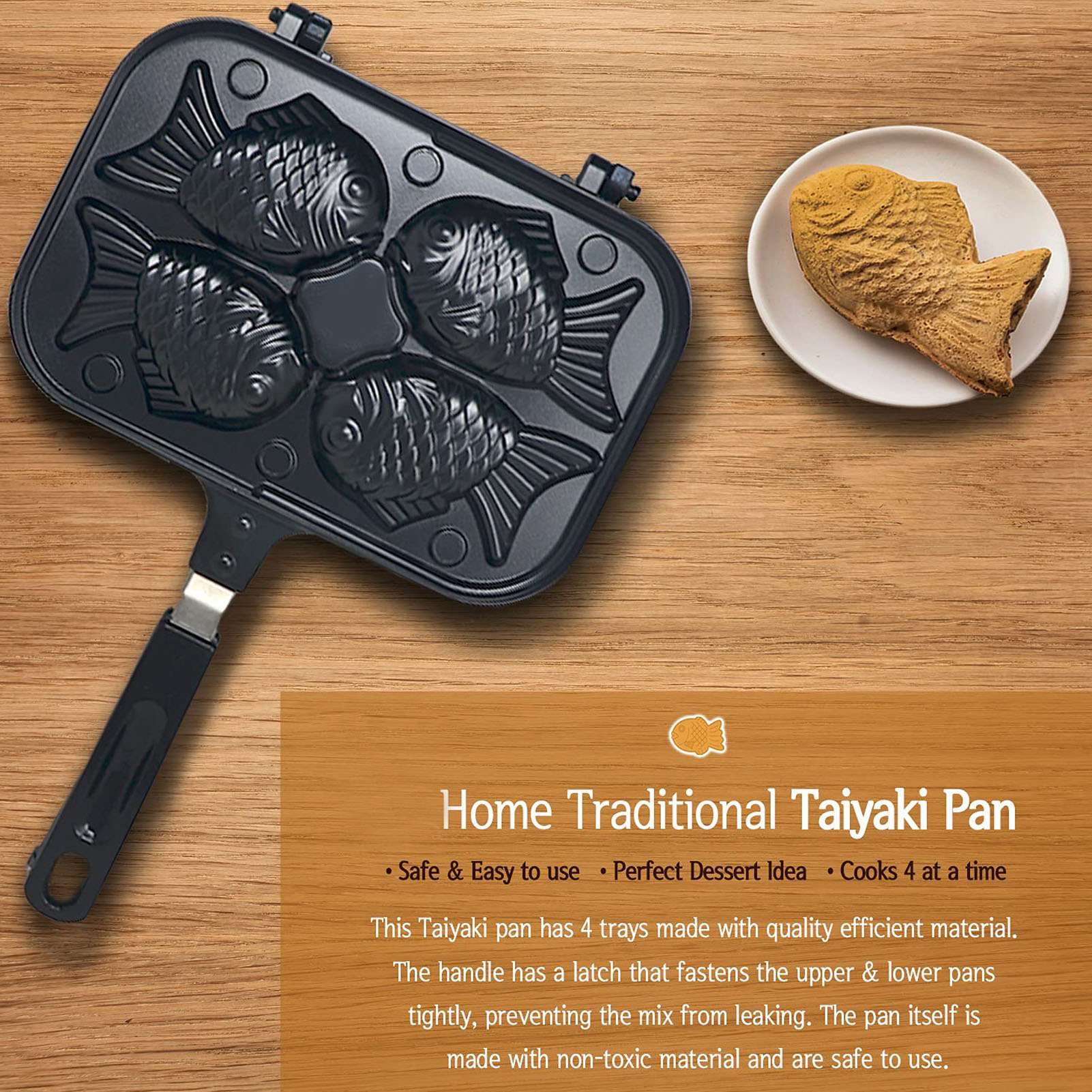 焦げ付き防止調理用耐熱皿、ダブルベーキングパン、ワッフルベー - Tteokbokki Rice Cake のレビューと価格