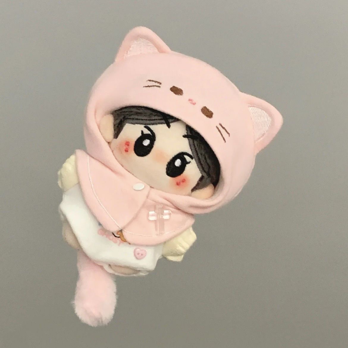 10 センチメートル綿人形猫耳しっぽぬいぐるみ動物の形の小さ - Korean Girl Lifestyle のレビューと価格